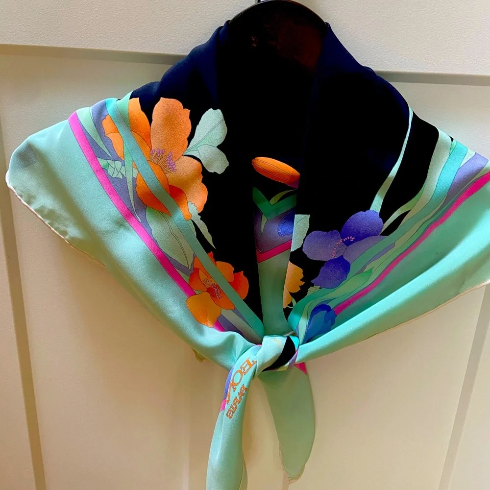 Leonard Paris Silk Scarf - Picture 1 of 6